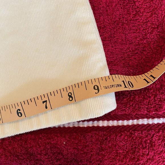 70's (vintage-look) high rise flare corduroy pants - Picture 10 of 13